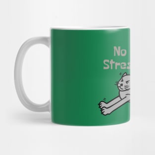 No Stress Cat Mug
